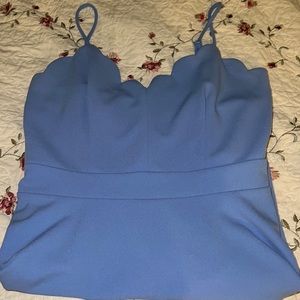 Junior’s B. Darlin Size 13/14 Periwinkle Blue Dress